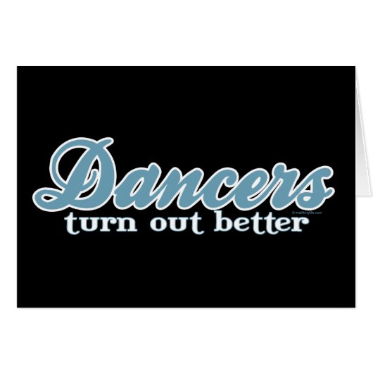 Dancers Turn Out Better (Front Horizontal)
