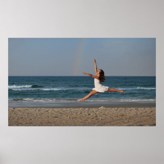 Dances With Rainbow Poster