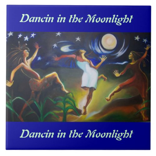 Dancin in the Moonlight Wall Tile