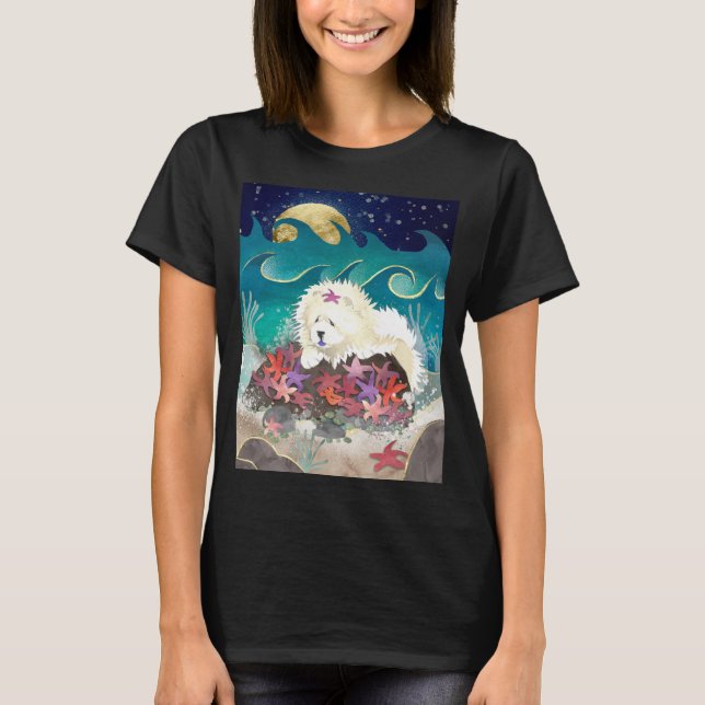 DANCIN WITH THE STARZ  cream chow- choose style T-Shirt (Front)