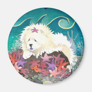 DANCIN WITH THE STARZ - Cream Chow Magnet