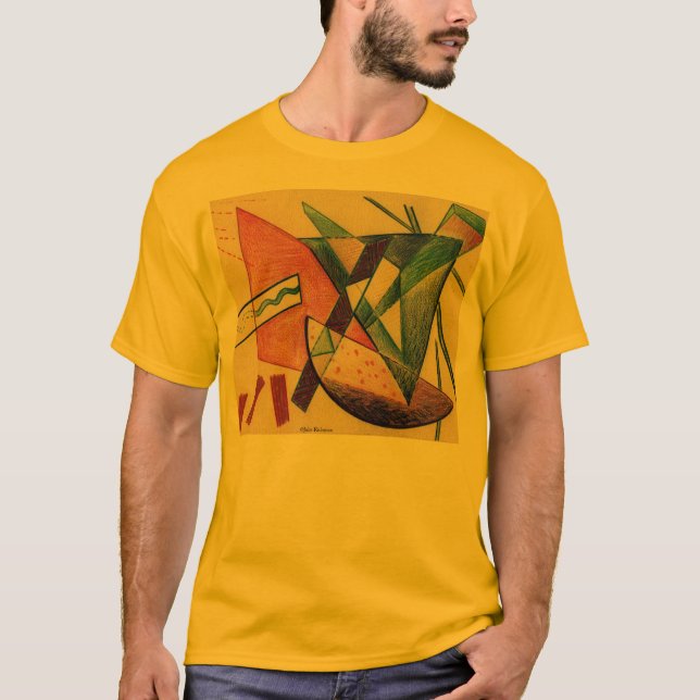 Dancing Abstract Shapes Shirt (Front)