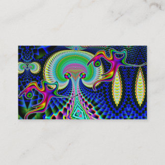 Dancing aliens (add words) business card