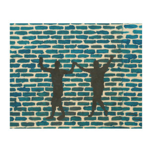dancing amongst tropical waters wood wall art