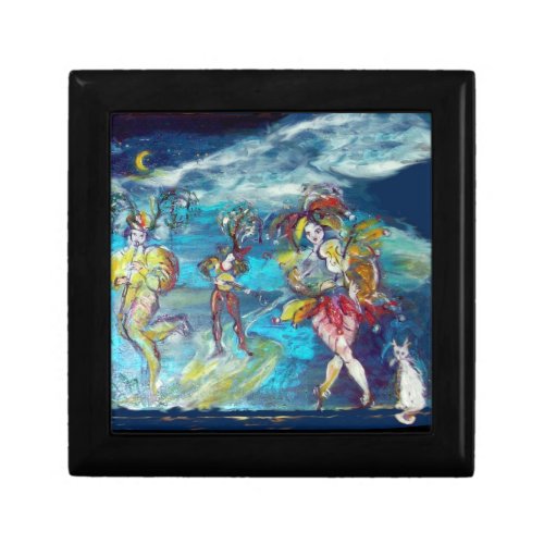 DANCING AND MUSIC IN THE NIGHT JEWELRY BOX
