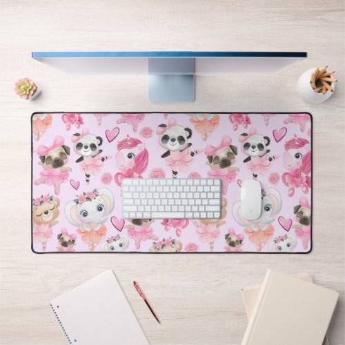 Dancing Animals Desk Mat