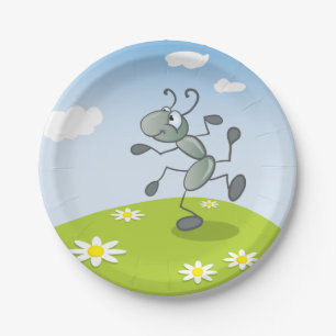 Dancing Ant Paper Plates