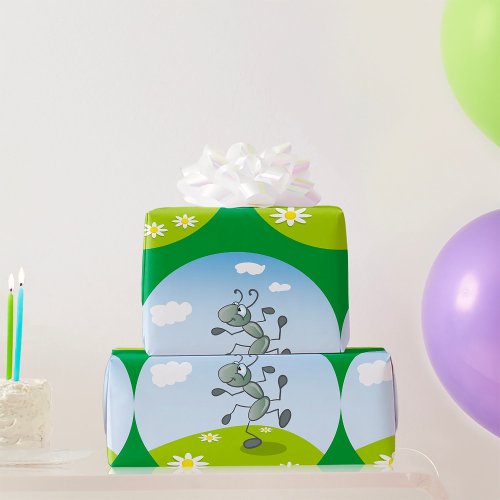 Dancing Ant Wrapping Paper