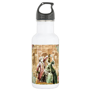 Dancing at Versailles Stainless Steel Water Bottle