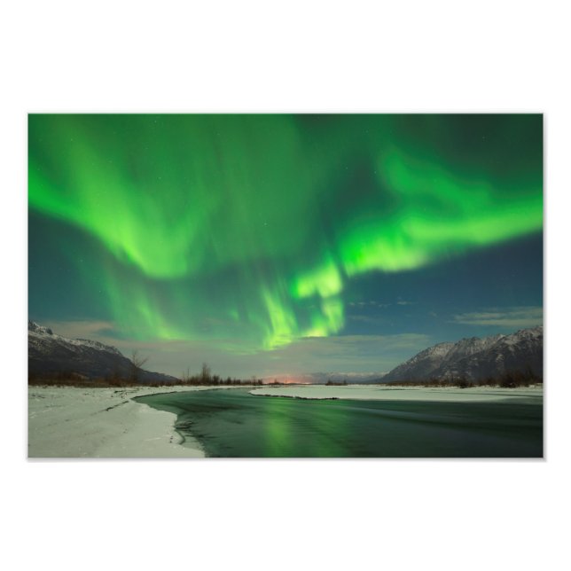Dancing Aurora Photo Print (Front)