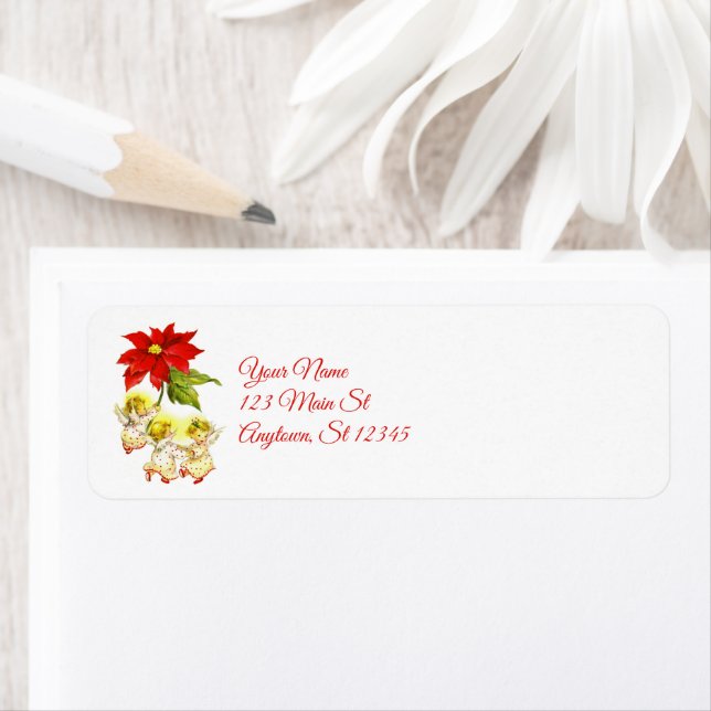 Dancing Baby Angels Label (Insitu)