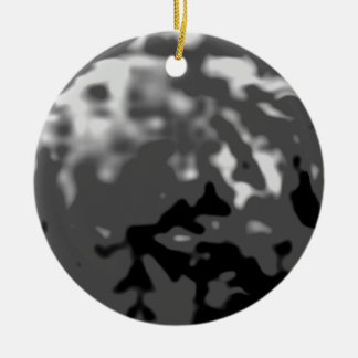 Dancing Ball Grey Cyan Trans MUSEUM Zazzle Gifts Ceramic Ornament