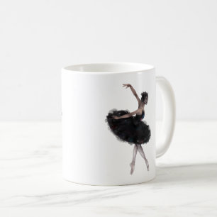 Dancing ballerina coffee mug