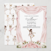 Dancing Ballerina Girl Birthday Party