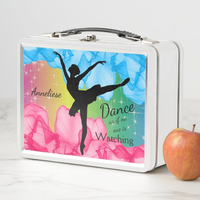 Dancing Ballerina Metal Lunch Box (In Situ)