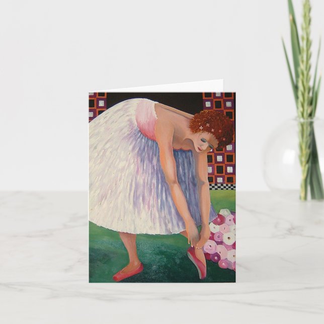 Dancing Ballerina Note Cards (Front)