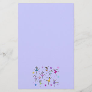 Dancing Ballerinas Stationery