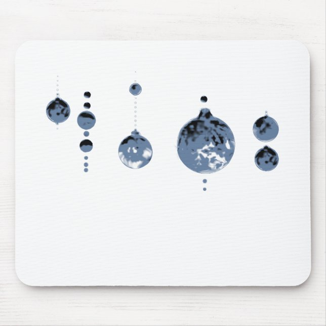 Dancing Balls Grey 2 Transp MUSEUM Zazzle Gifts Mouse Pad (Front)