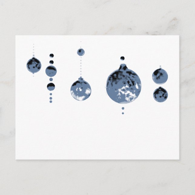 Dancing Balls Grey 2 Transp MUSEUM Zazzle Gifts Postcard (Front)
