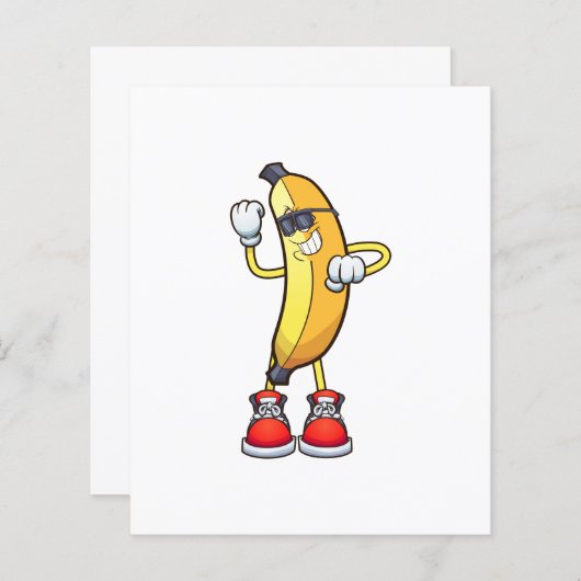 dancing banana illustration (Front/Back)