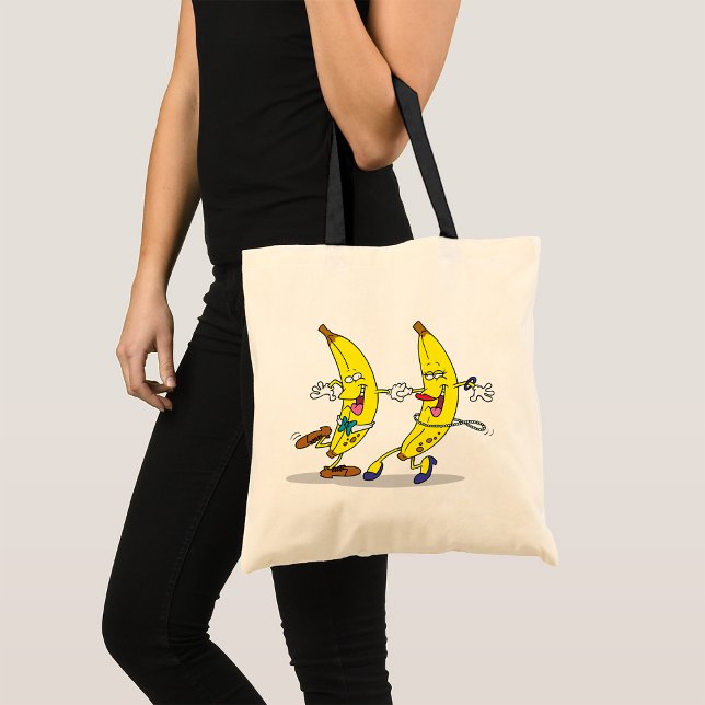 Dancing Bananas Tote Bag (Creator Uploaded)