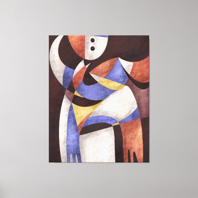 Dancing Barefoot Canvas Print (Front)