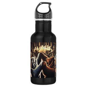 Dancing Bear Art Bear Art Water Bottle
