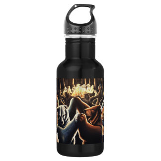 Dancing Bear Art Bear Art Water Bottle