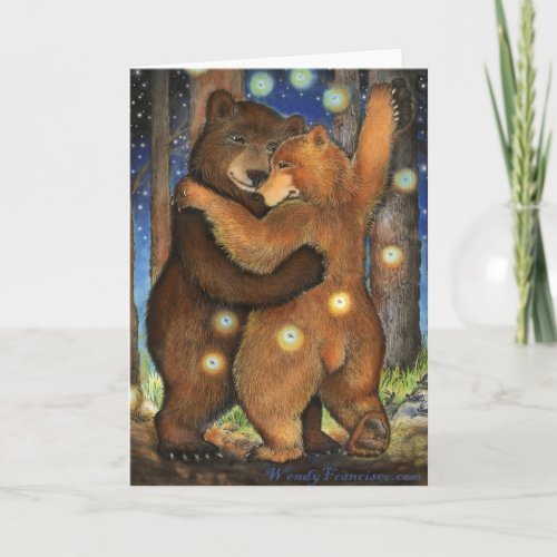 Dancing Bear Card