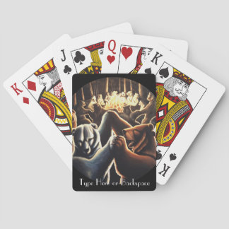 Dancing Bear Cards Personalized Bear Playing Cards