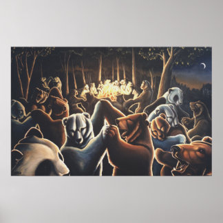 Dancing Bears Art Prints Bear Art Posters