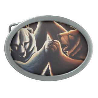 Dancing Bears Belt Buckle Bear Party Buckles