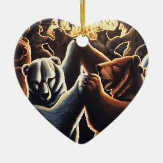 Dancing Bears Ornament Multicultural Love Gifts