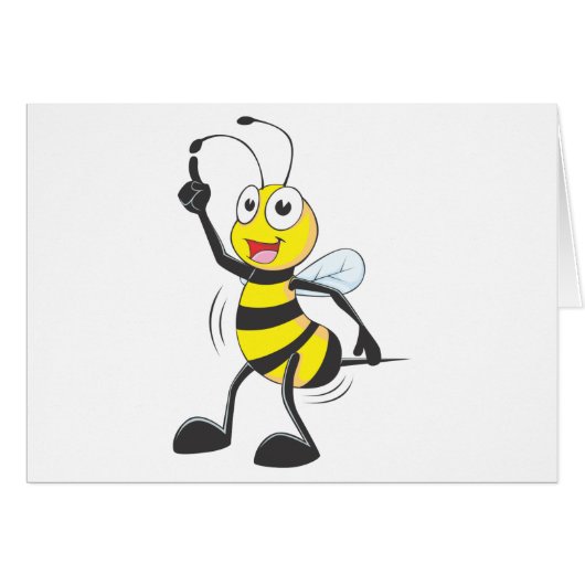 Dancing Bee Cards (Front Horizontal)