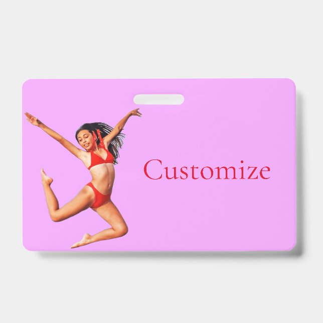 Dancing Bikini Model Thunder_Cove Badge (Front)