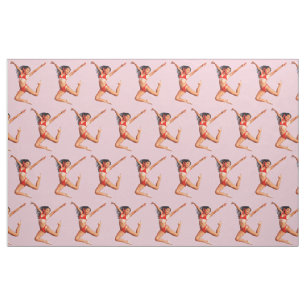 Dancing Bikini Model Thunder_Cove  Fabric