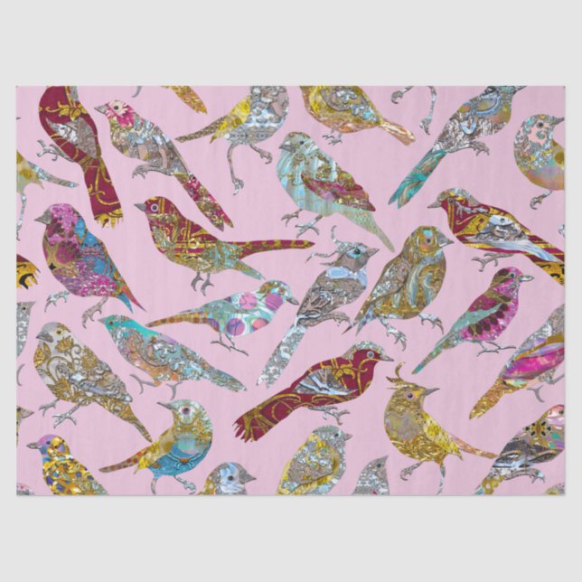 Dancing Birds Tissue Paper (Front)