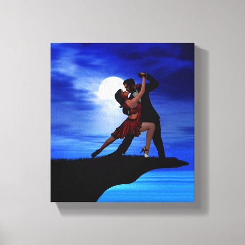 DANCING BY THE MOONLIGHT CANVAS PRINT