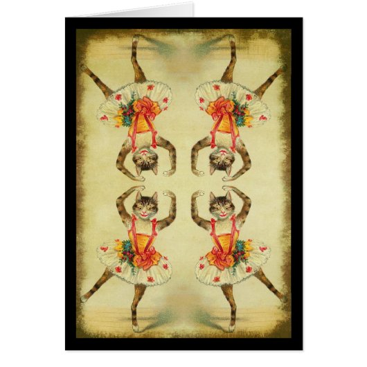 Dancing Cat Cards (Front)