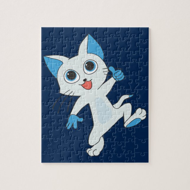 dancing cat puzzle (Vertical)