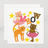 Dancing Cats (Front/Back)