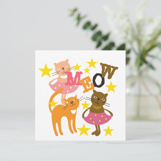 Dancing Cats (Standing Front)