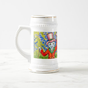 Dancing Cats Beer Stein