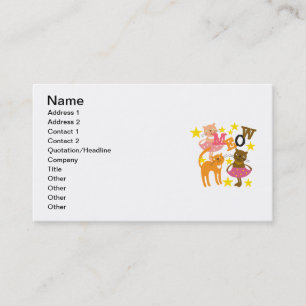 Dancing Cats Business Card