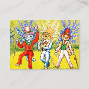 Dancing Cats Enclosure Card