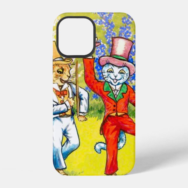 Dancing Cats Iphone Case (Back)