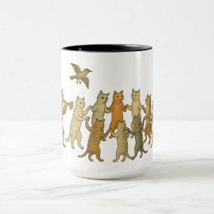 Dancing Cats Mug