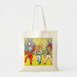 Dancing Cats Tote Bag
