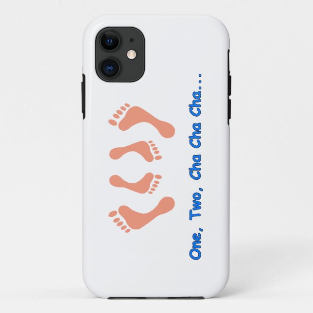 Dancing Cha Cha Feet iPhone Case (Back)