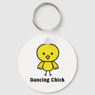 Dancing Chick Keychain